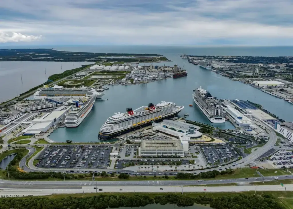 near Airport to Port Canaveral